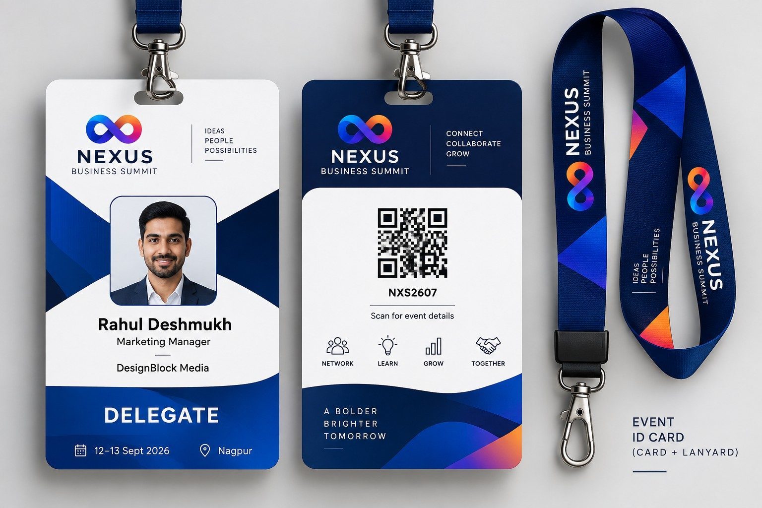 Event ID Card (Card + Lanyard)